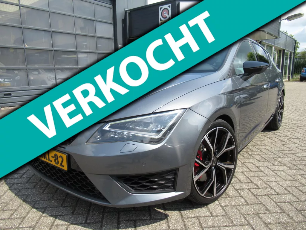 Seat Leon 2.0 TSI Cupra 280 / MILLTEK / NAV / PDC 2x / Stoelverwarming